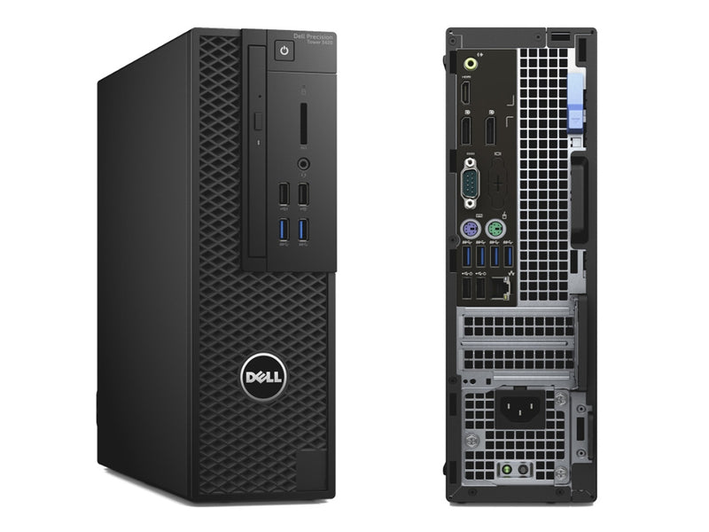 Dell Precision 3420 SFF Workstation - 6th Gen Core i5-6500 Upto 3.60Hz, NEW 240GB SSD, Win 10 Pro - Coretek Computers