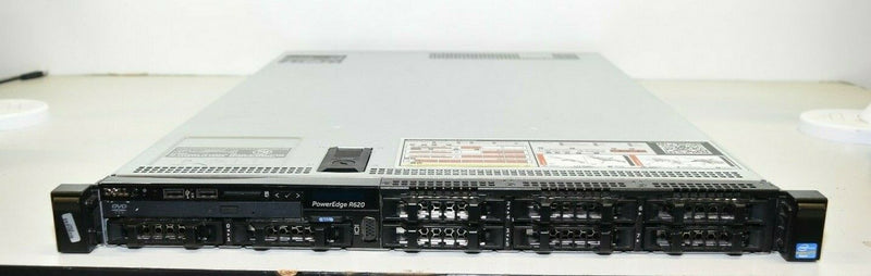 Dell PowerEdge R620 Server - 2x Intel Xeon Processors E5-2667 v2 25M Cache, 3.30GHz, 128GB RDIMM, PERC H710P - Rails, Faceplate, and Power Cables Included - Coretek Computers