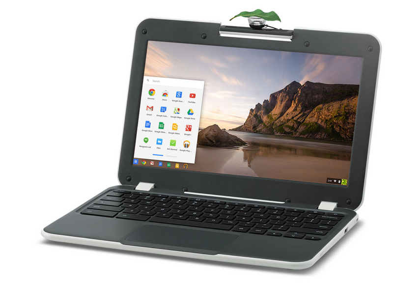 RGS 11.6" HD Chromebook - Intel Celeron N2930 Quad Core 4GB RAM 16GB SSD WebCam HDMI WiFi+BT CardReader Chrome OS