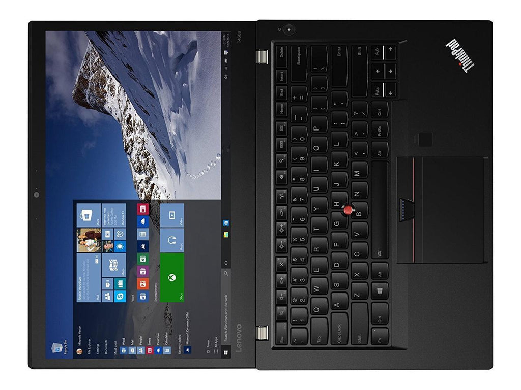 Lenovo ThinkPad T460s 14" FHD IPS TouchScreen Ultrabook - Intel Core i7-6600U 2.60GHz Upto 3.40GHz, 20GB DDR4, 256GB SSD, HDMI, 4-in-1 Card Reader, Fingerprint Reader, Wifi, Bluetooth, Win 10 Pro - Coretek Computers