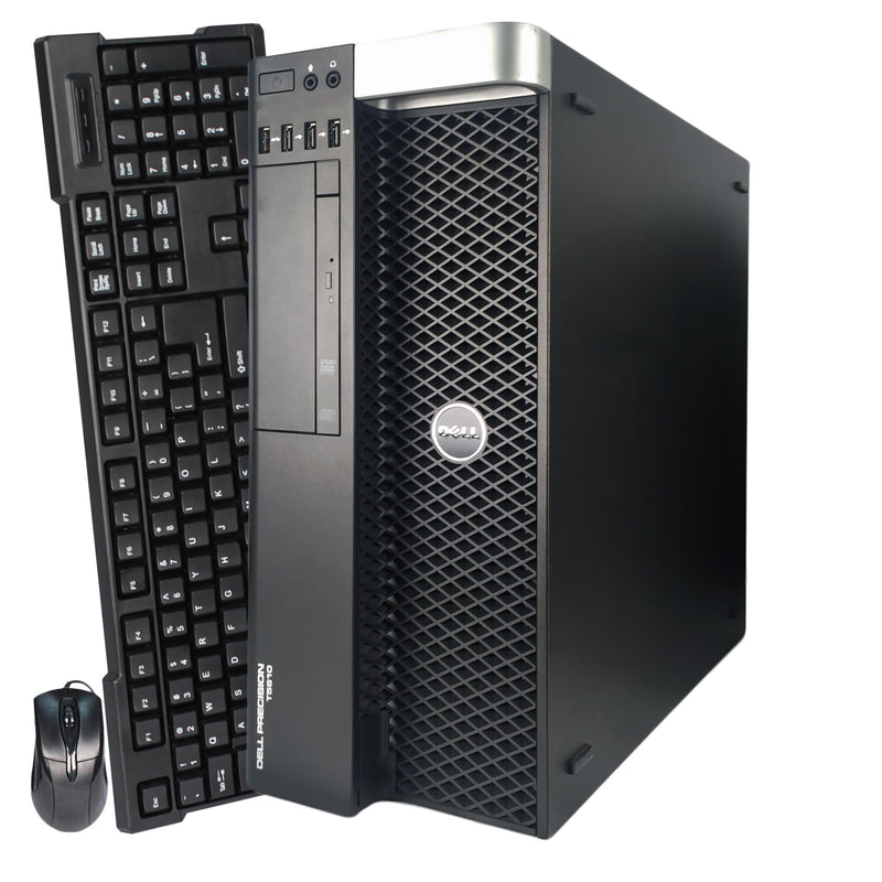 Dell Precision T5610 Workstation 2x E5-2630 v2 2.6GHz 12-Cores 64GB RAM 480GB SSD+3TB HDD Quadro K5000 Win 10 Pro - Coretek Computers