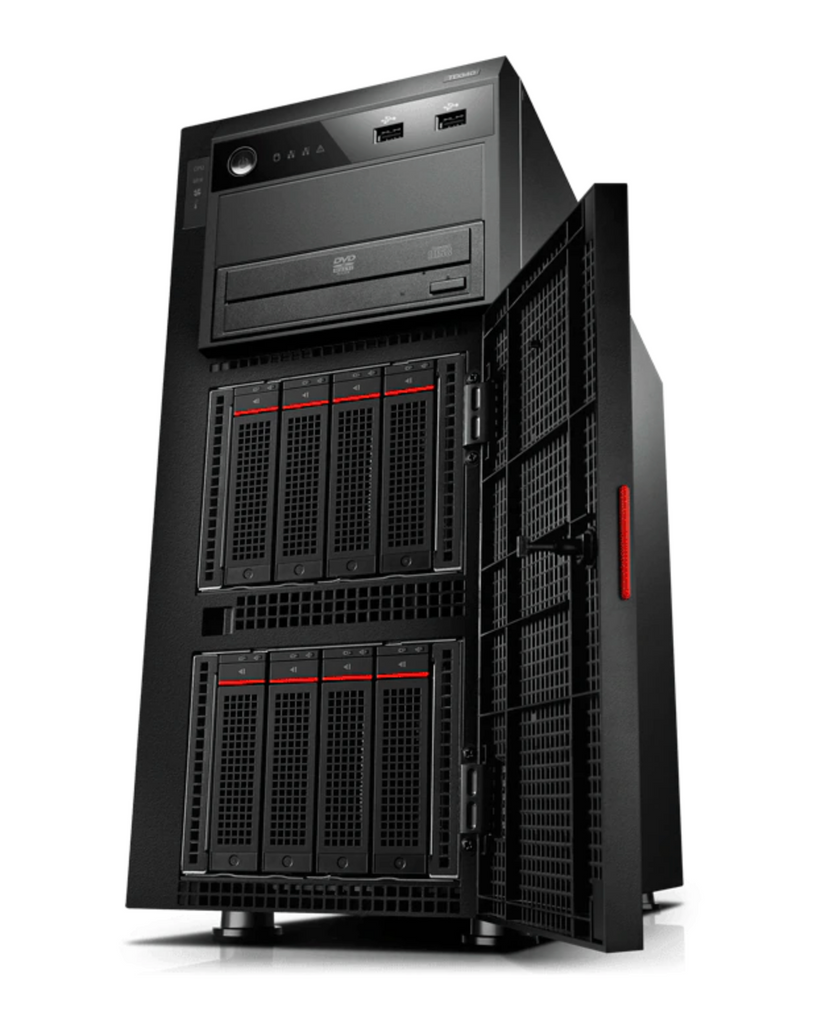 Lenovo ThinkServer TD340 Tower Server - 2x Intel Xeon E5-2407 v2 Processors, 500GB HDD, Ubuntu Linux 20.04