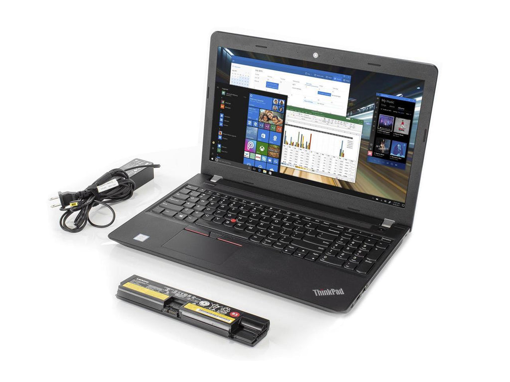 Lenovo ThinkPad E570 15.6" FHD Notebook Intel Core i5-7200U 8GB RAM 256GB SSD WebCam Win 10 Pro