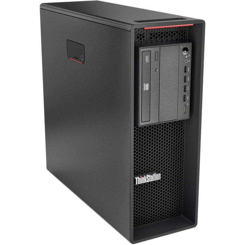 Lenovo Thinkstation P520 MT WorkStation - Xeon Quad Core W-2104 3.2GHz Processor, 16GB Ram, 256GB SSD, DVD, nVidia Quadro P400 Professional Video Card, Windows 10 Pro (NEW-OPENBOX) - Coretek Computers
