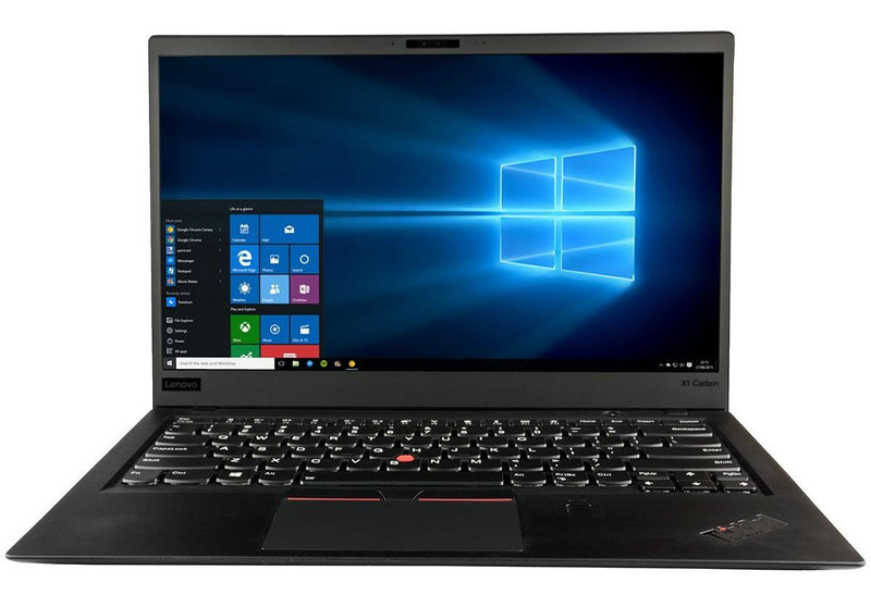 Lenovo ThinkPad X1 Carbon 6th Gen 14" FHD IPS Ultrabook - 8th Gen Intel Core i5-8250U Quad-core 8GB RAM 256GB SSD WebCam Win 11 Pro