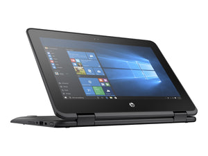 HP x360 G1 Touchscreen 2-in-1 Flip Design Laptop - Intel N3350 4GB RAM 64GB SSD WebCam 11.6" 1366X768 Windows 10 Pro