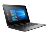 HP x360 G1 Touchscreen 2-in-1 Flip Design Laptop - Intel N3350 4GB RAM 64GB SSD WebCam 11.6" 1366X768 Windows 10 Pro