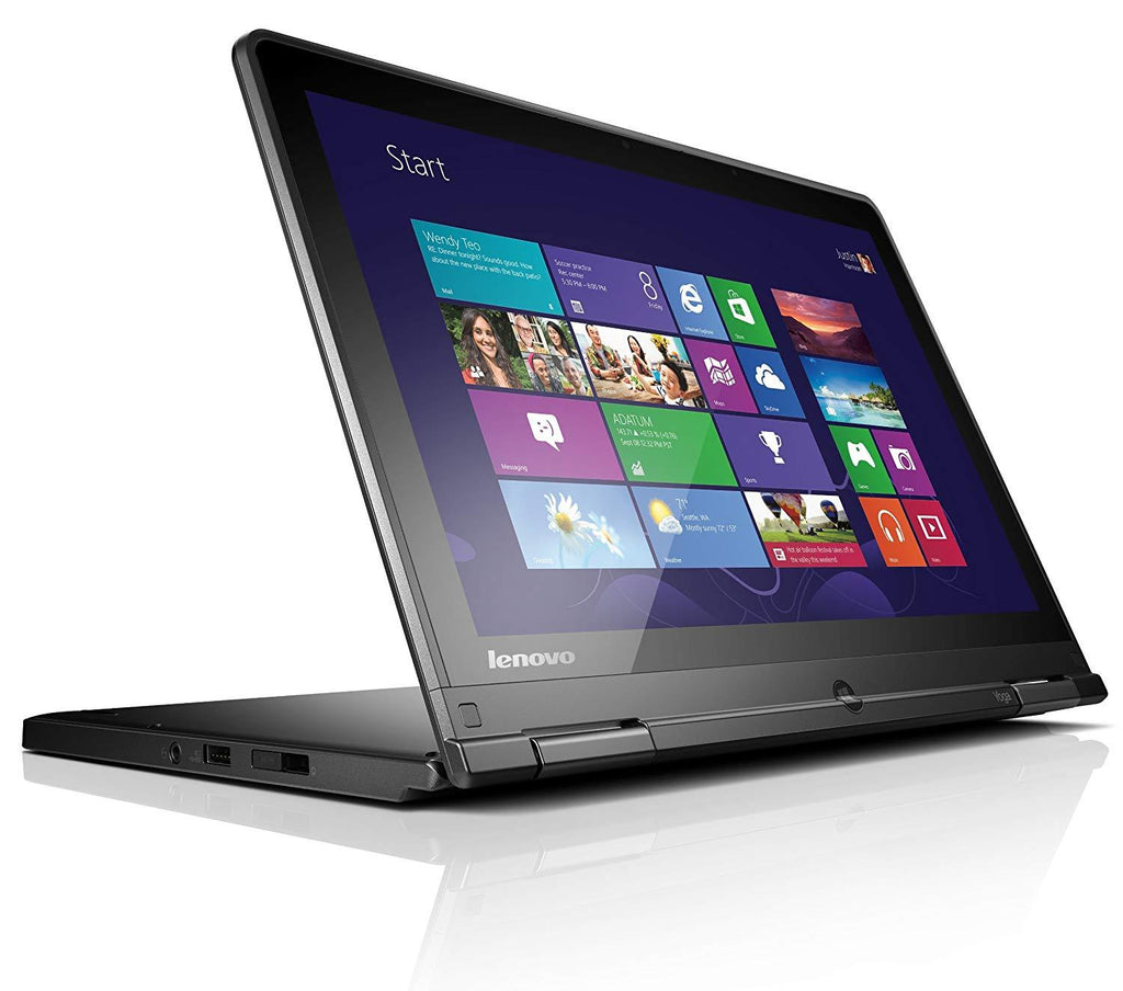 Lenovo ThinkPad Yoga 12 Touchscreen 2-in-1 Ultrabook - 5th Gen Intel Core i3-5005U, 128GB SSD, 4GB RAM, 12.5in 1920x1080 FHD Multitouch, WebCam, WiFi+BT 4.0, Windows 10 Home - Coretek Computers