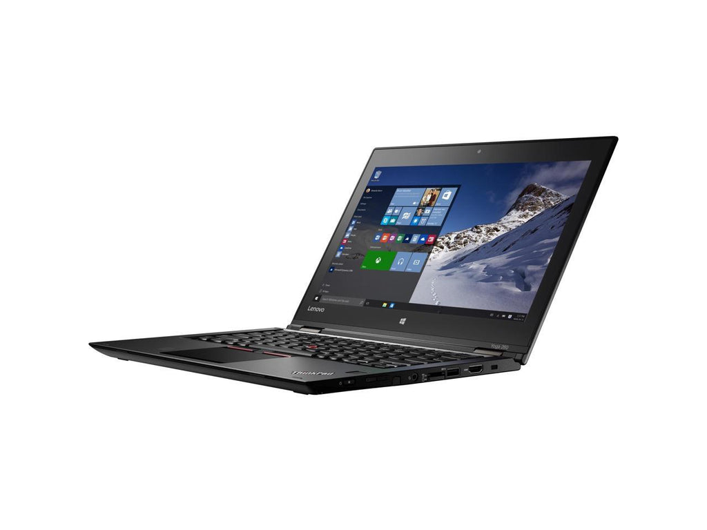Lenovo Grade A ThinkPad Yoga 260 12.5" FHD Touchscreen 2 in 1 Ultrabook - Intel Core I5-6200U 2.30GHz - 8 GB RAM - 180 GB SSD - WebCam - Windows 10 Pro 64-bit