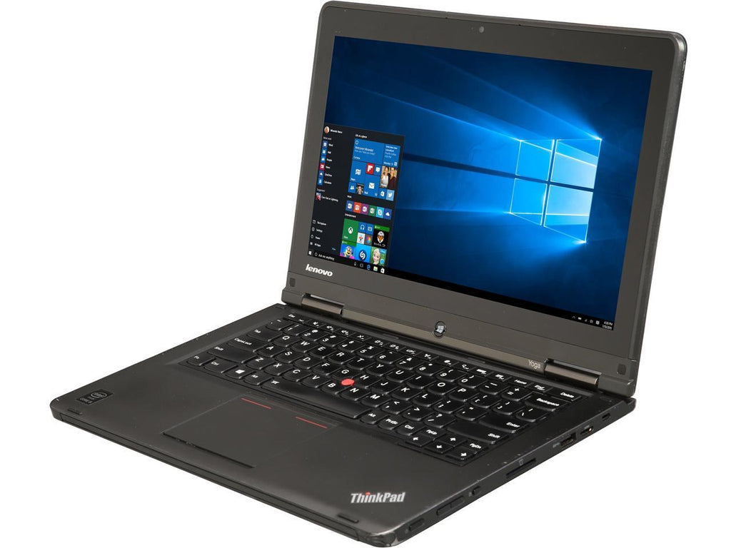 Lenovo Thinkpad Yoga S1 12.5" Touchscreen 2-in-1 Laptop - 4th Gen Intel Core i5-4200U (up to 2.60GHz) 4GB RAM WebCam Windows 10 Pro - Coretek Computers