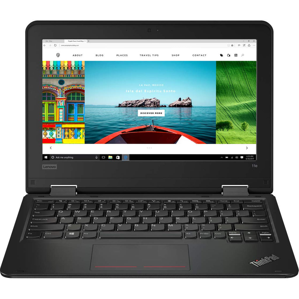 Lenovo ThinkPad Yoga 11e (4th Gen) Laptop - 11.6" Touchscreen, Intel N3450 Quad-Core Processor, 4GB RAM, 128GB SSD, WebCam, Windows 10 Pro
