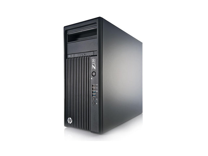 HP Z230 MT Workstation - 3.4GHz Core i7-4770 Quad, 16GB RAM, NEW 120GB SSD + 1TB HDD, NVIDIA Quadro K600 1GB (DVI+DP) + Intel HD 4600 (2x DP + 1x DVI), USB 3.0, WIFI, Win 10 Pro x64, Keyboard/Mouse - Coretek Computers