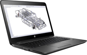 HP ZBook 14u G4 14" FHD Mobile Workstation - Core i7-7500U 16GB RAM 1TB HDD Webcam Win 10 Pro