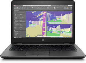 HP ZBook 14u G4 14" FHD Mobile Workstation - Core i7-7500U 16GB RAM 1TB HDD Webcam Win 10 Pro