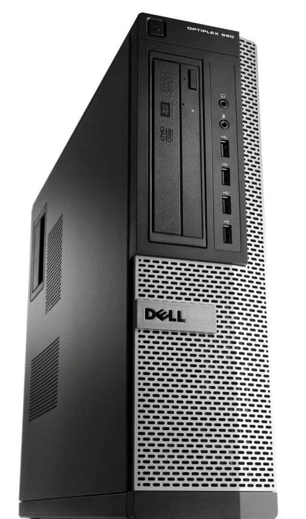 Dell Optiplex 990 Desktop Computer - Intel Core i7 3.40GHz Quad, 8GB RAM, DVDRW, Keyboard & Mouse, Win 10 Pro - Coretek Computers