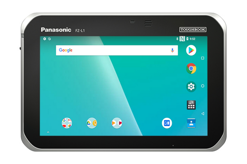 Panasonic FZ-L1 ToughPad Business Tablet – 7" HD Gloved Multi Touch, 8GB / 2GB, WiFi, BT, 4G LTE AT&T/Verizon, NFC, Camera, SE4710 2D Barcode Scanner