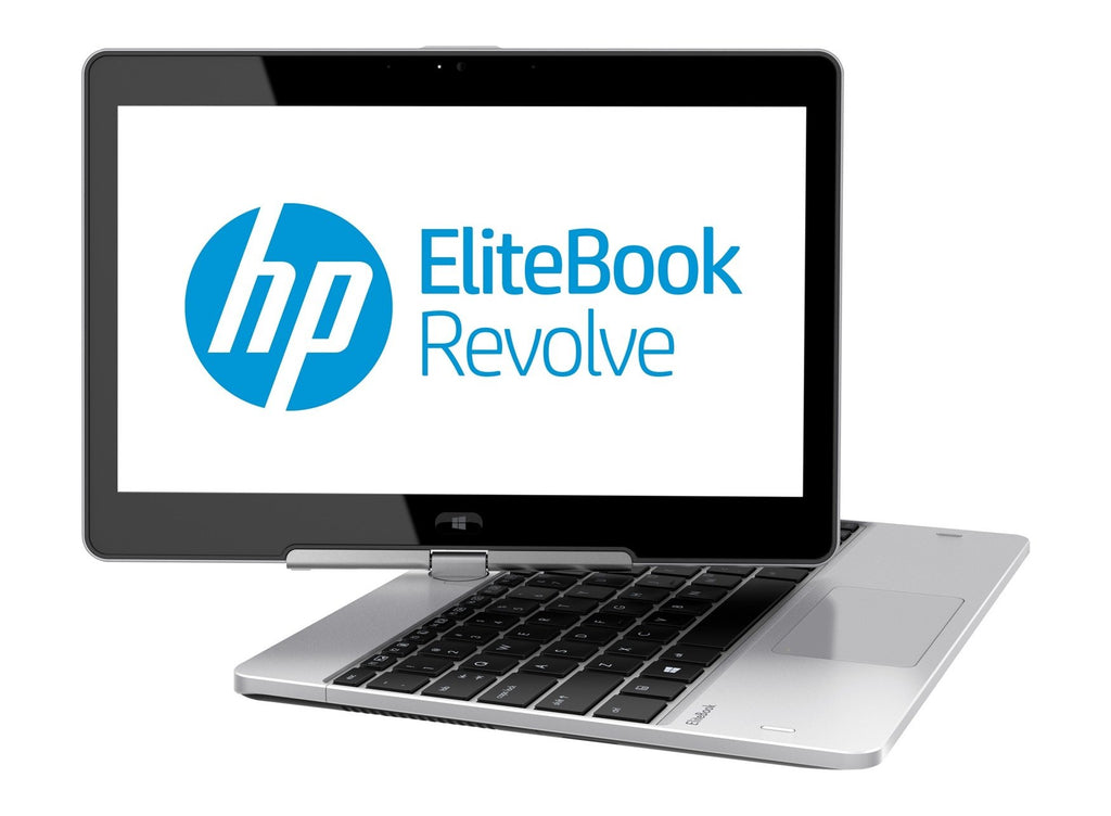 HP EliteBook Revolve 810 G2 Touch Screen Business Tablet PC - Intel Core i5 4th Gen 4200U (up to 2.60 GHz) 8 GB Memory, 128 GB SSD, Intel HD Graphics 4000, 11.6" 1366 x 768 res, Windows 10 Pro 64-Bit - Coretek Computers