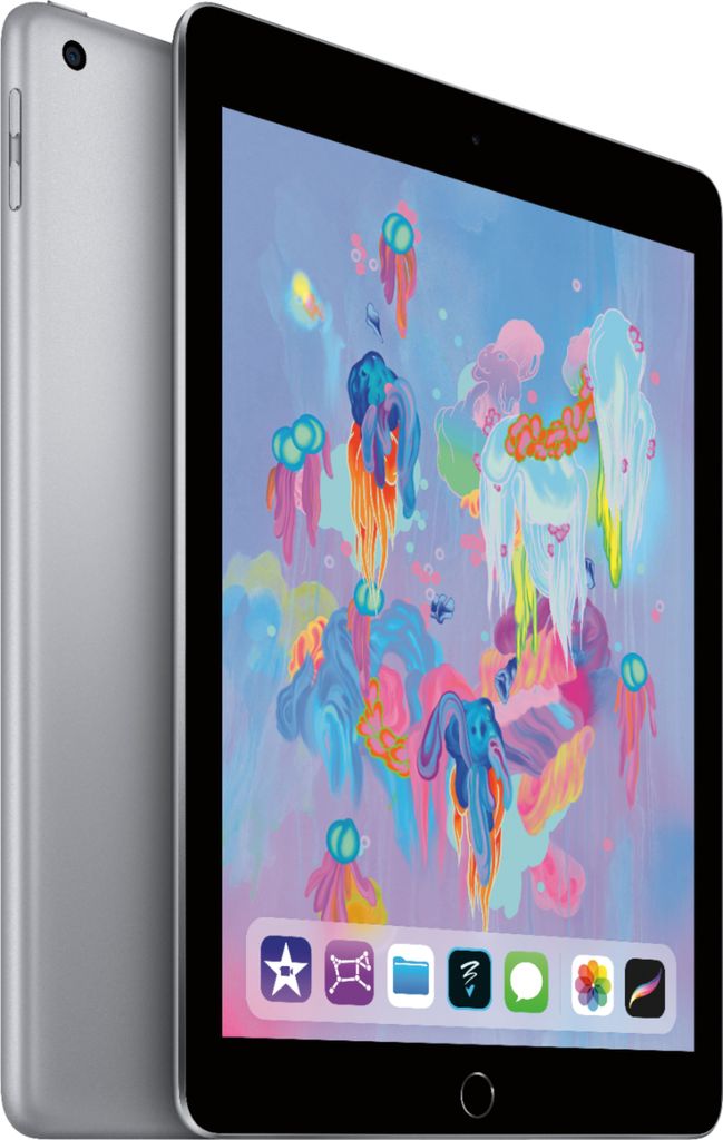 spild væk Krav budget Apple iPad 9.7" 6th Gen 128GB Wi-Fi Space Gray MR7J2LL/A A1893 – Coretek  Computers