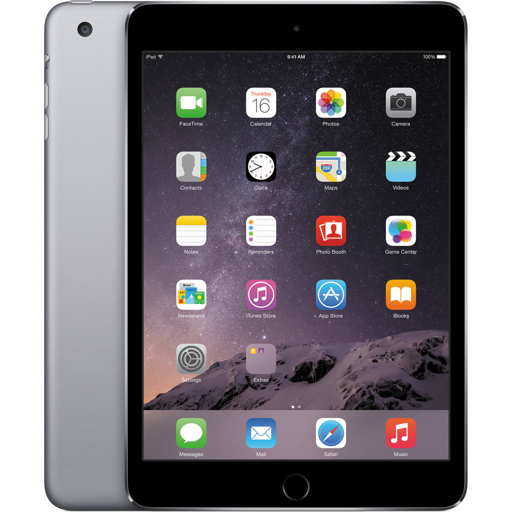 Apple iPad mini 3 Wi-Fi 16GB - Space Gray MGNR2LL/A A1599